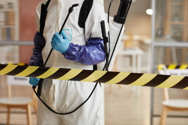 Professional Infectious Disease Decontamination technician working in Kyle, SD